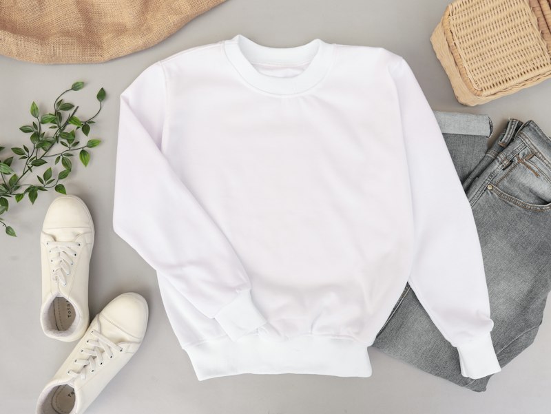 Sweater Crewneck Knit Hangat